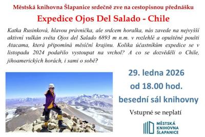 Cestopisná přednáška - Expedice na Ojos del Salado - Chile